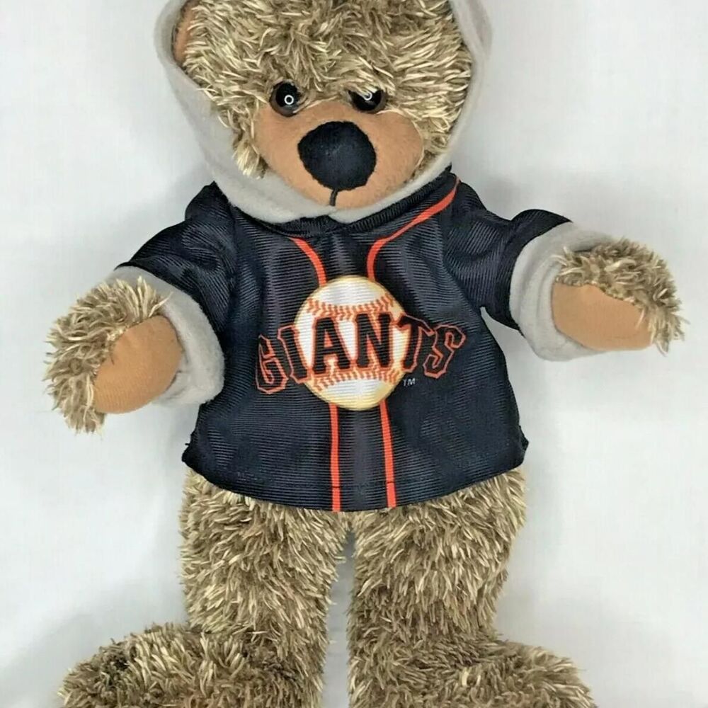 San Francisco Giants 13" Teddy Bear With Hoodie 2016 Good Stuff